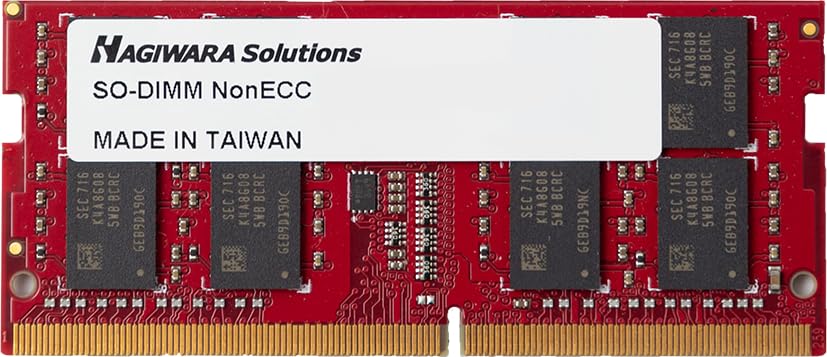 Amazon.co.jp: ハギワラソリューションズ Samsung製DRAM搭載 DDR4-2400